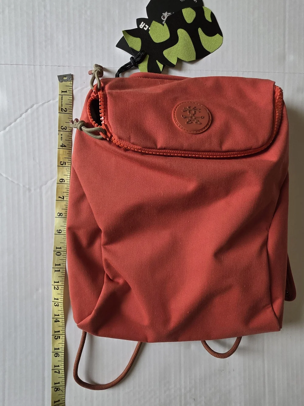 Crumpler Fang Red canvas backpack water resistant Outdoor Gorpcore Utility